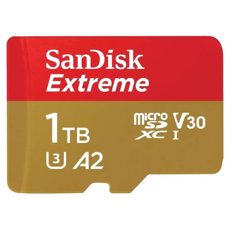 Карта памяти MicroSDXC 1TB UHS-I/U3 A2 Class 10 SanDisk Extreme Go (SDSQXGN-1T00-GN6MN)