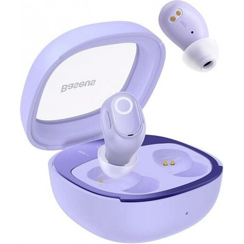 Bluetooth-гарнитура Baseus Bowie WM02+ TWS Purple (NGTW280105)