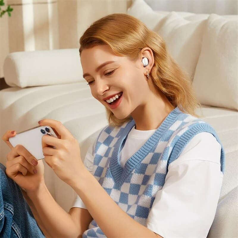 Bluetooth-гарнитура Baseus Bowie WM05 TWS White (NGTW200002)