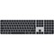 Фото - Клавиатура беспроводная Apple Magic Keyboard with Touch ID and Numeric Keypad for Mac with Apple silicon Ukrainian Black (MXK83UA/A) | click.ua