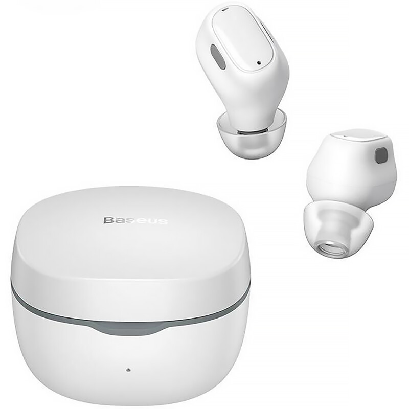 Bluetooth-гарнітура Baseus Bowie WM01 TWS White (NGTW240002)