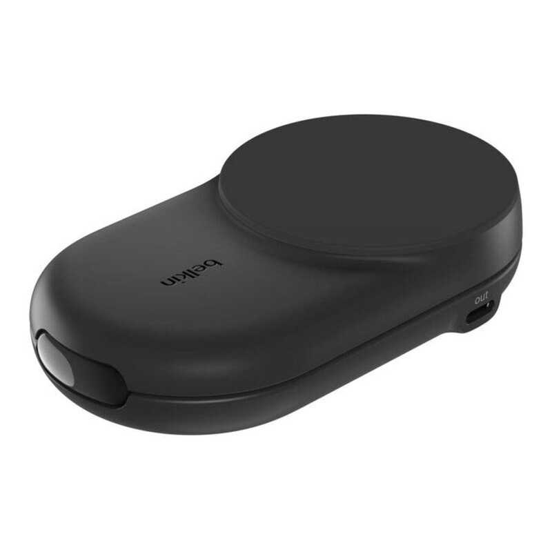 Бездротовий зарядний пристрій Belkin UltraCharge 2-in-1 Foldable Magnetic Charger with Qi2 25W Black (WIZ039KQBK)
