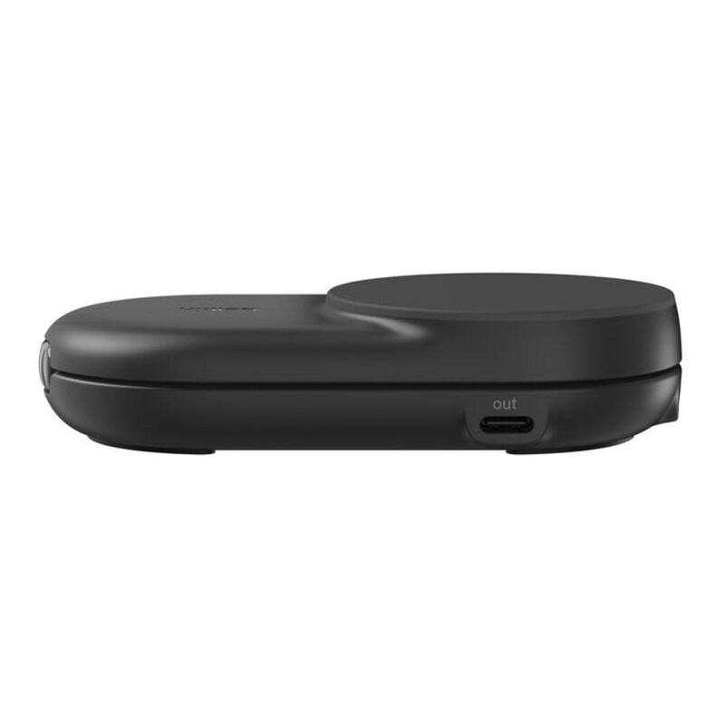 Бездротовий зарядний пристрій Belkin UltraCharge 2-in-1 Foldable Magnetic Charger with Qi2 25W Black (WIZ039KQBK)