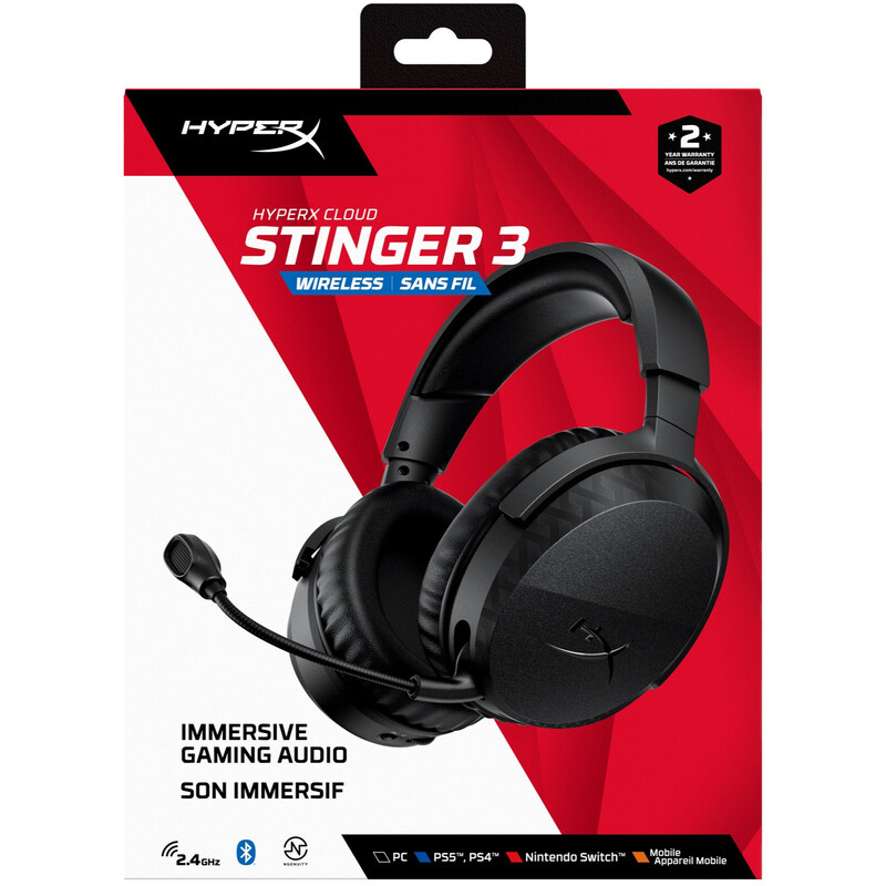 Гарнітура HyperX Cloud Stinger 3 Wireless Black (BS1T8AA)
