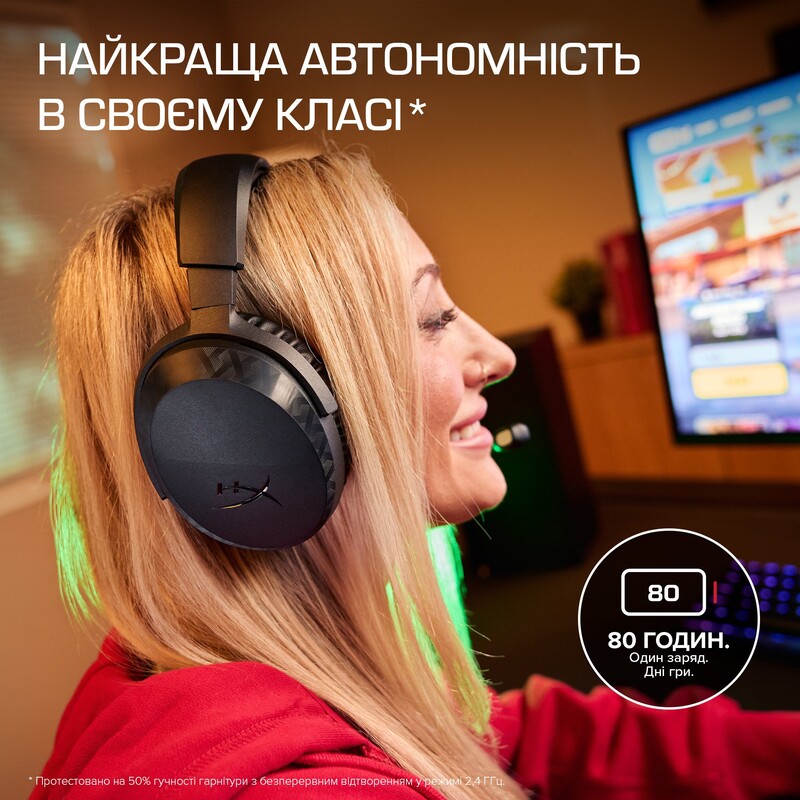 Гарнітура HyperX Cloud Stinger 3 Wireless Black (BS1T8AA)