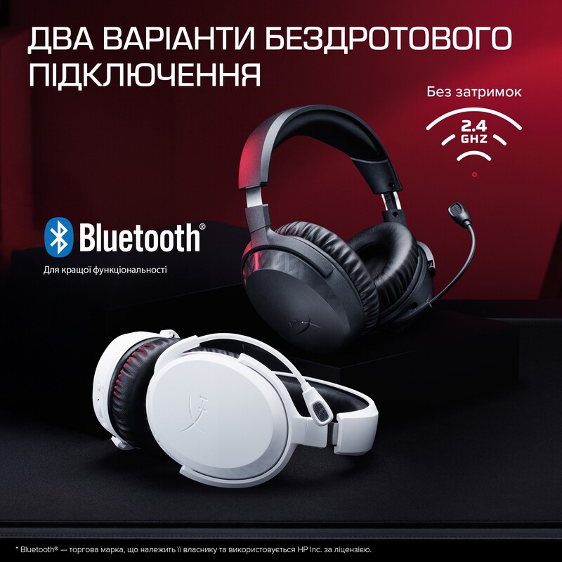 Гарнітура HyperX Cloud Stinger 3 Wireless White (BS1T9AA)
