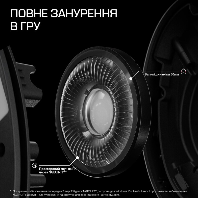 Гарнітура HyperX Cloud Stinger 3 Wireless White (BS1T9AA)