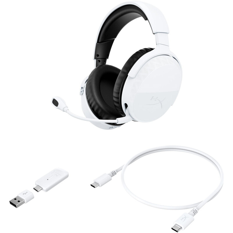 Гарнітура HyperX Cloud Stinger 3 Wireless White (BS1T9AA)