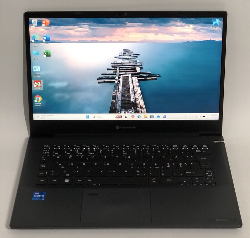 Ноутбук Toshiba Dynabook Tecra A40-K / 14" FullHD IPS / i5-1240P / 16GB / 256GB SSD / Win11Pro / Backlight / сканер отпечатка - Б/у