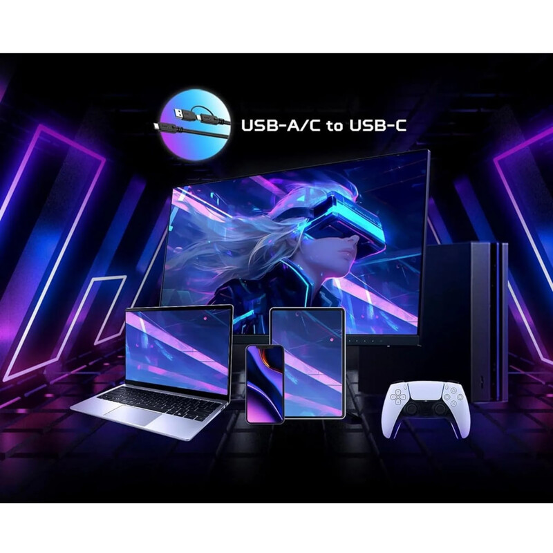Накопитель внешний SSD USB3.2 Type-C 2TB Acer Predator GP30 Black (BL.9BWWR.126)