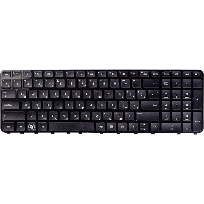 Клавиатура PowerPlant для ноутбука HP Envy/Pavilion M6-1000, M6-1045DX черный, черный фрейм (KB310782)