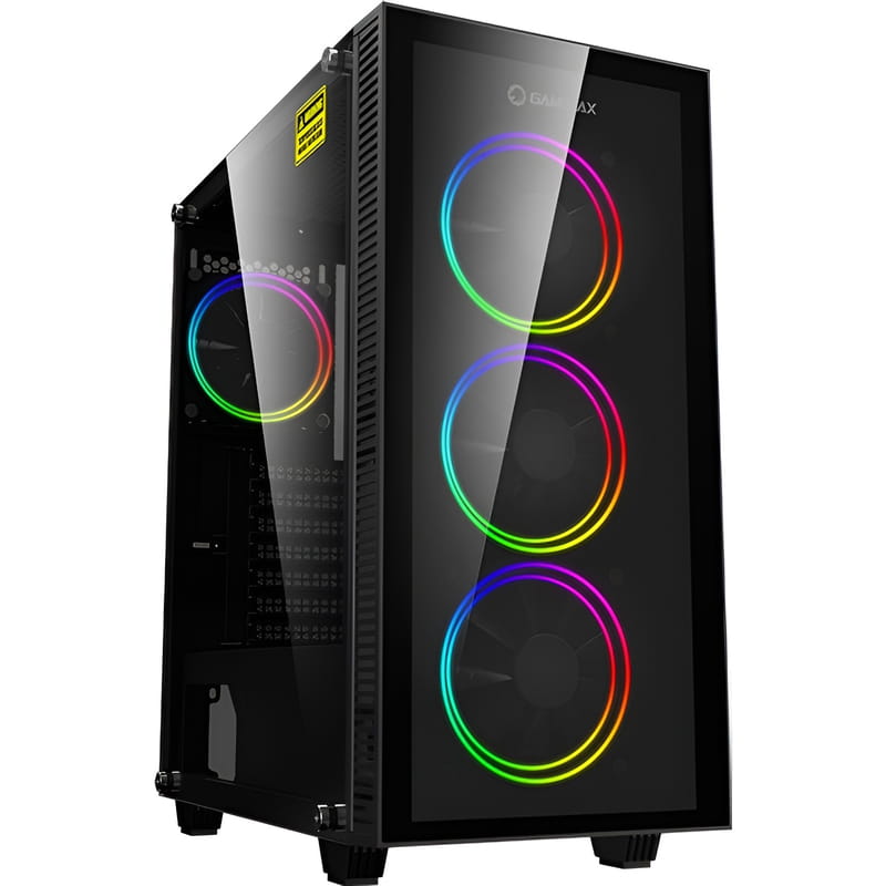 Корпус GameMax Draco XD Black без БЖ