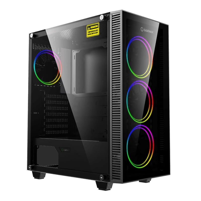 Корпус GameMax Draco XD Black без БЖ