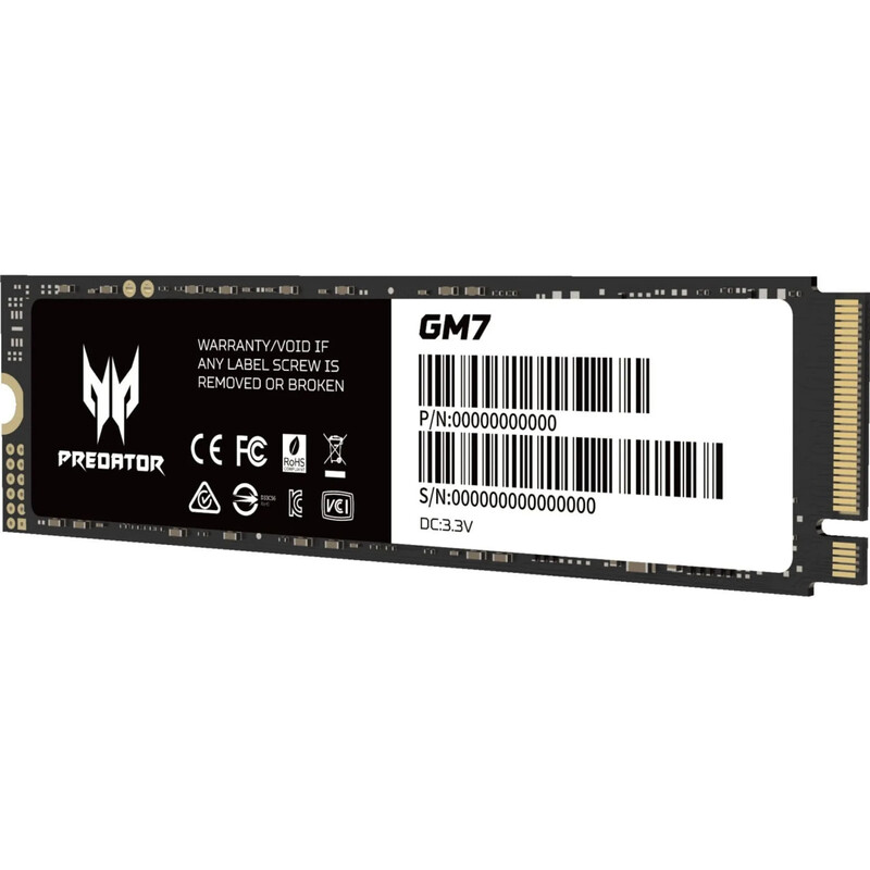 Накопичувач SSD 4TB Acer GM7 Predator M.2 2280 PCIe 4.0 x4 3D NAND (BL.9BWWR.120)
