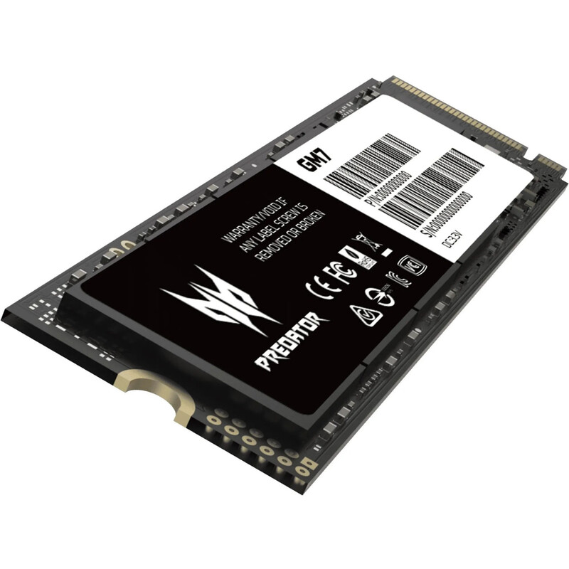 Накопитель SSD 2TB Acer GM7 Predator M.2 2280 PCIe 4.0 x4 3D NAND (BL.9BWWR.119)