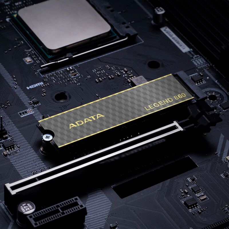 Накопитель SSD 500GB A-Data Legend 860 M.2 2280 PCIe 4.0 x4 3D NAND (SLEG-860-500GCS)