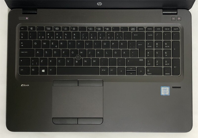 Ноутбук HP ZBook 15U G3 / 15.6" FullHD IPS / i7-6500U / 16GB / 256GB SSD / AMD FirePro W4190, 2GB / Win10Pro / Backlight / сканер отпечатка - Б/у