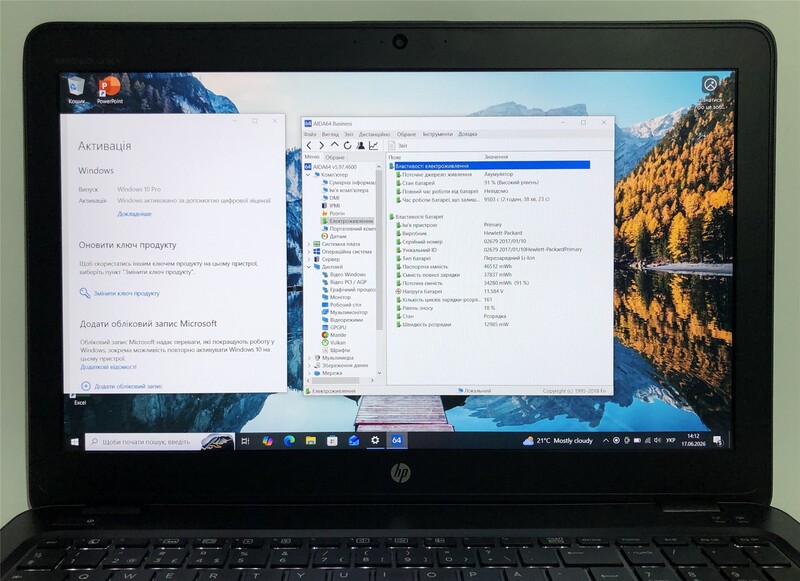 Ноутбук HP ZBook 15U G3 / 15.6" FullHD IPS / i7-6500U / 16GB / 256GB SSD / AMD FirePro W4190, 2GB / Win10Pro / Backlight / сканер отпечатка - Б/у