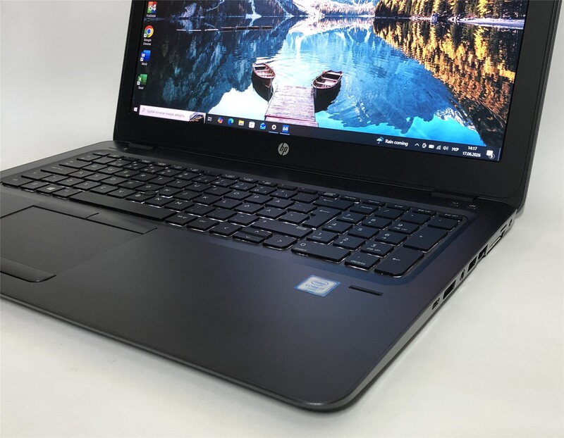 Ноутбук HP ZBook 15U G3 / 15.6" FullHD IPS / i7-6500U / 16GB / 256GB SSD / AMD FirePro W4190, 2GB / Win10Pro / Backlight / сканер отпечатка - Б/у