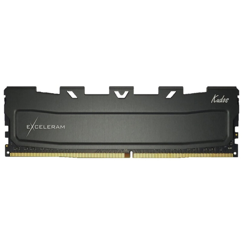 Модуль пам`ятi DDR4 8GB/3200 eXceleram Black Kudos (EKBLACK4083222A)