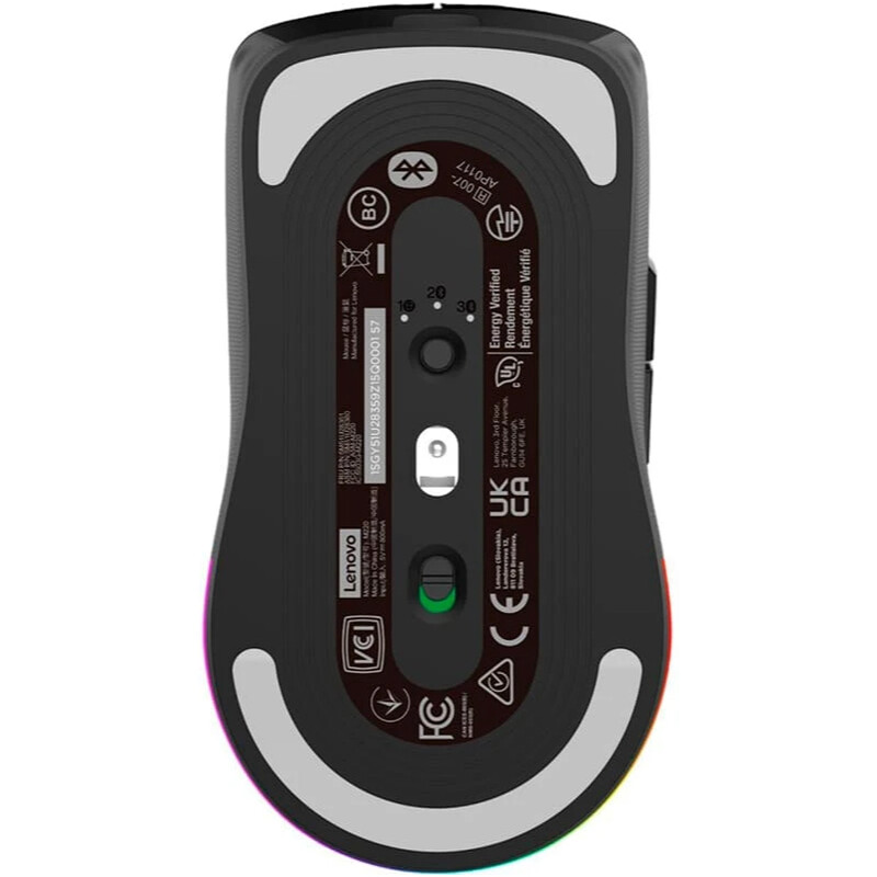Миша бездротова Lenovo Gaming M220 Wireless RGB Black (GY51U28359)