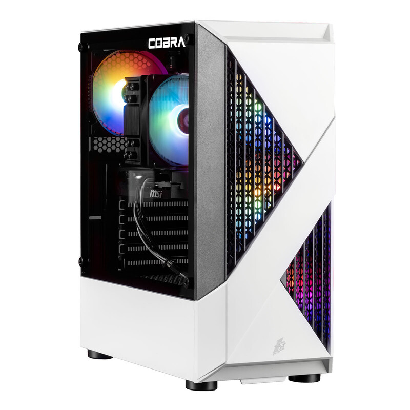 Игровой компьютер COBRA Go RX 9060 / Ryzen 5 4500 / RAM 32GB / SSD 500GB / Win 11 (R5G23156)