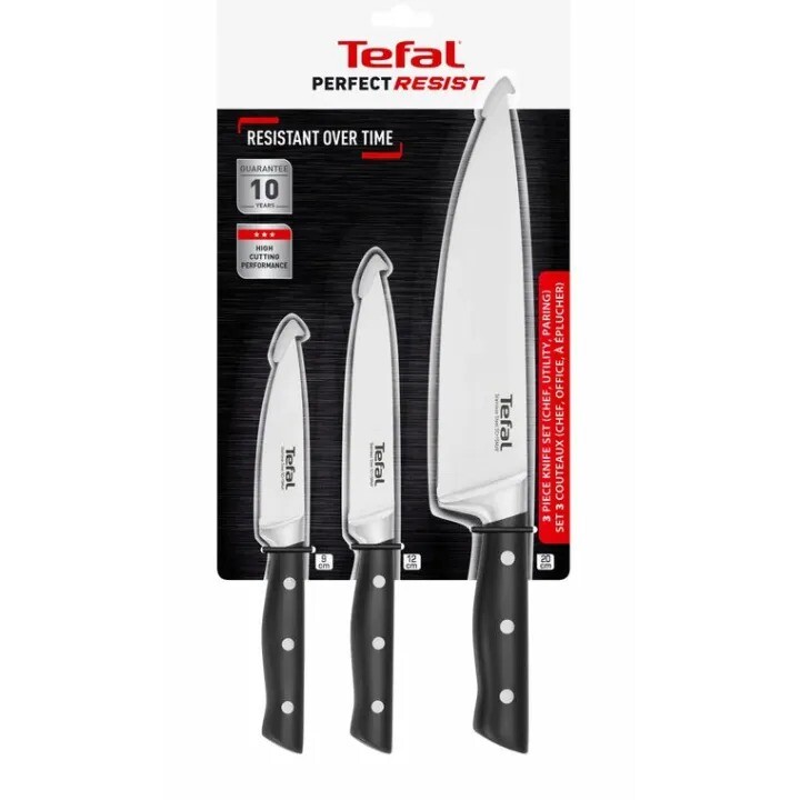 Набор ножей Tefal Perfect Resist 3 предмета (K281S3FT)