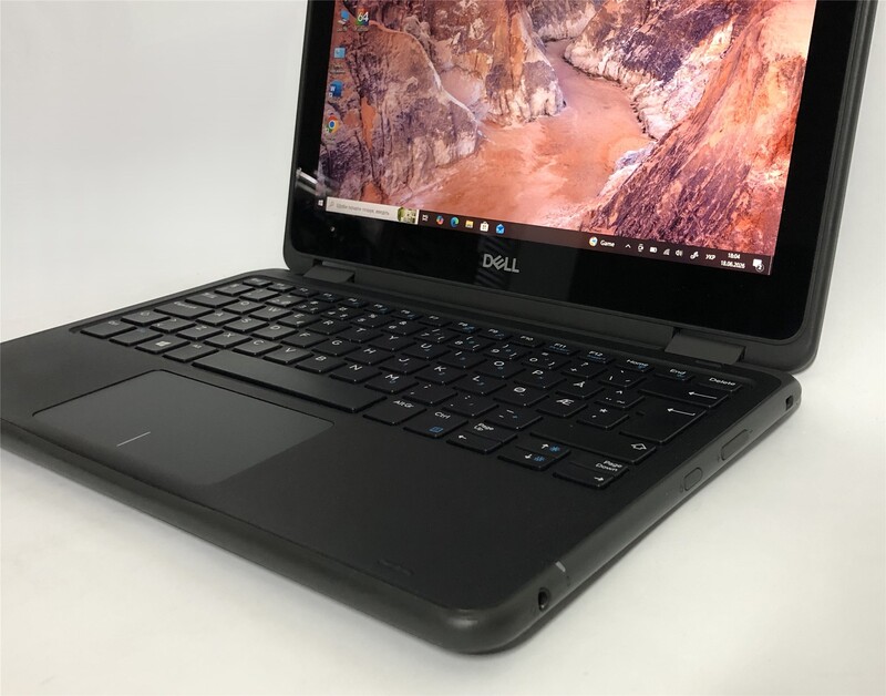 Ноутбук Dell Latitude 3190 2-in-1 / 11.6" (1366x768) IPS Touch / Pentium Silver N5000 / 4GB / 128GB SSD / Win10Pro - Б/в