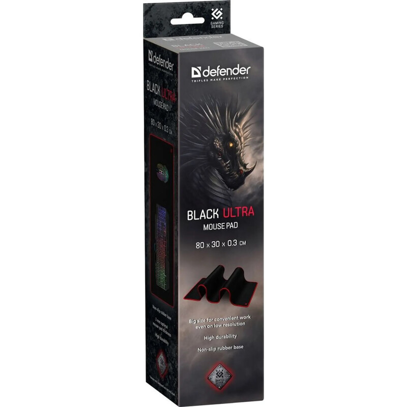 Ігрова поверхня Defender Ultra Black (50561)