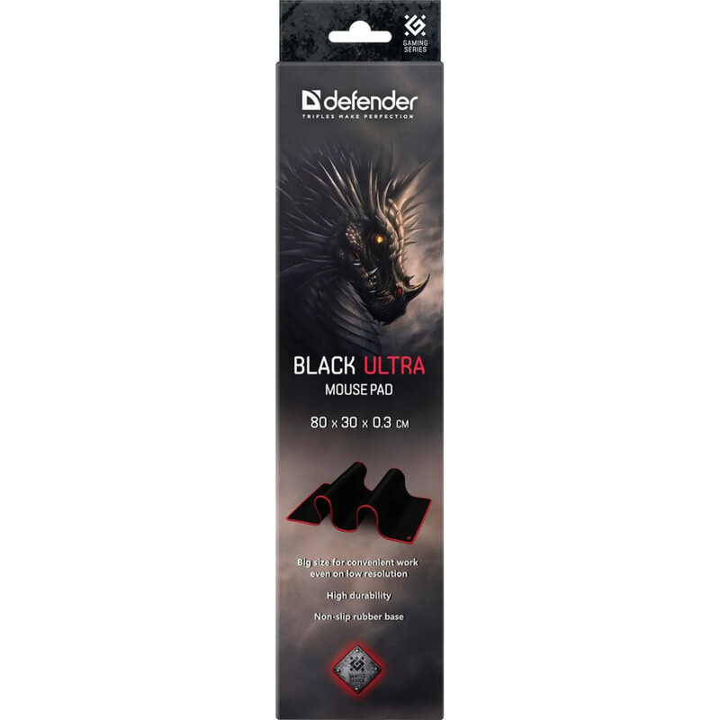 Ігрова поверхня Defender Ultra Black (50561)