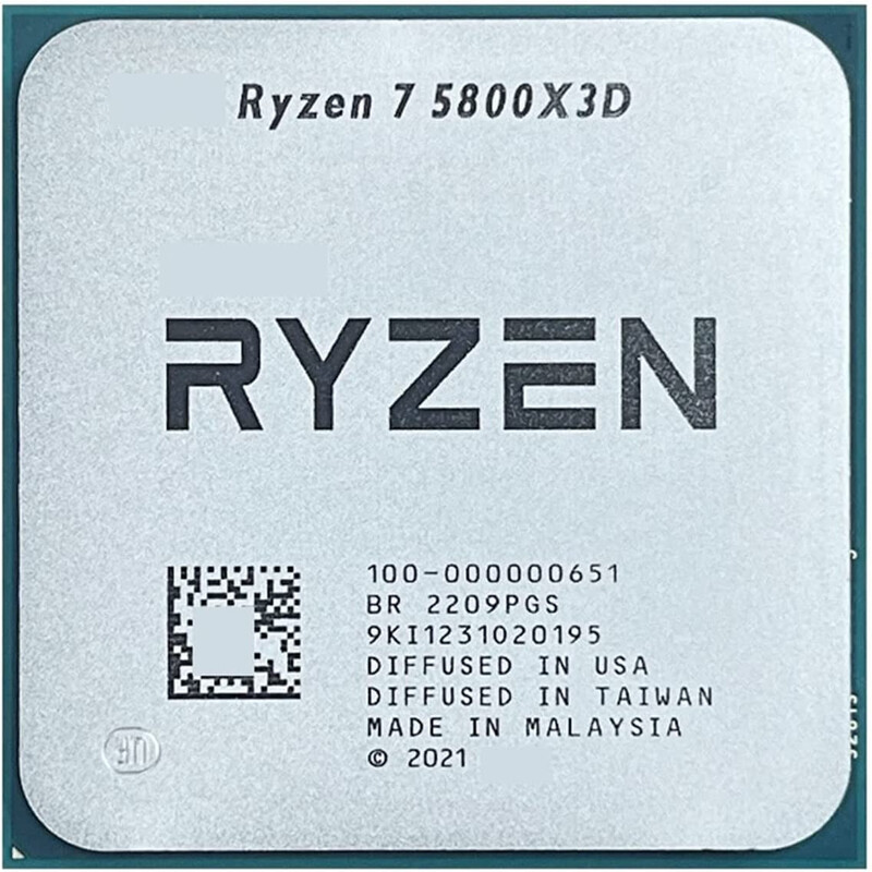 Процесор AMD Ryzen 7 5800X3D (3.4GHz 96MB 105W AM4) Box (100-100000651POF)