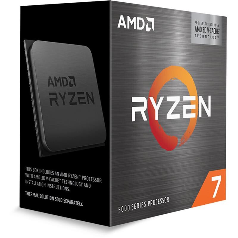 Процесор AMD Ryzen 7 5800X3D (3.4GHz 96MB 105W AM4) Box (100-100000651POF)
