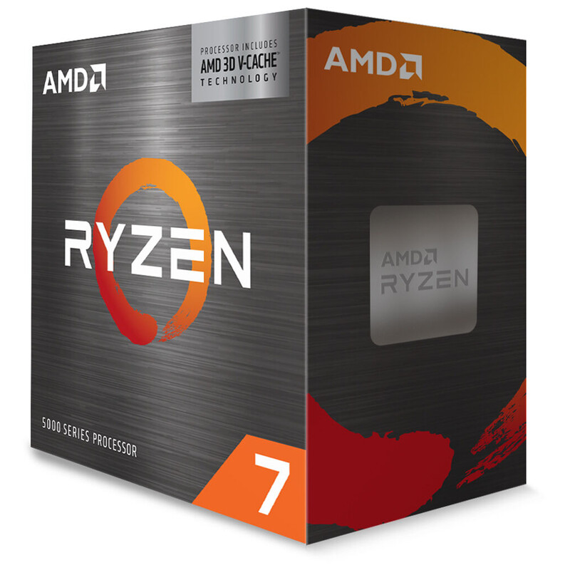 Процесор AMD Ryzen 7 5800X3D (3.4GHz 96MB 105W AM4) Box (100-100000651POF)