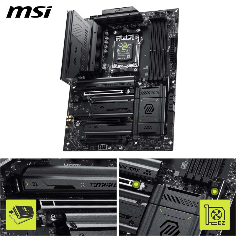 Материнська плата MSI MAG X870E Tomahawk Max WiFi Socket AM5