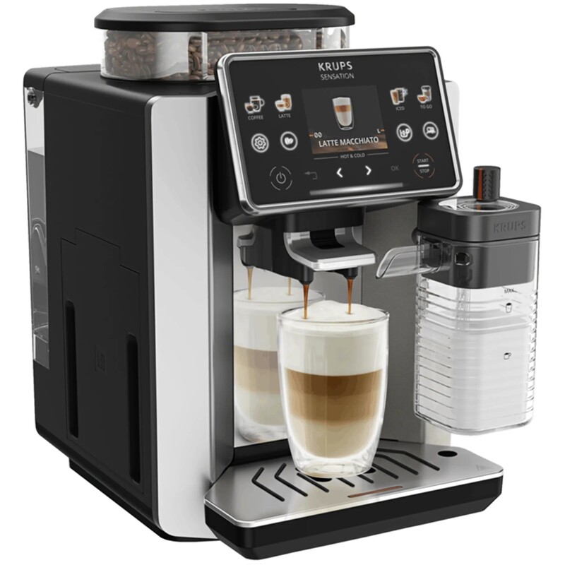 Кофемашина Krups Sensation Elite Hot & Cold EA918GE0