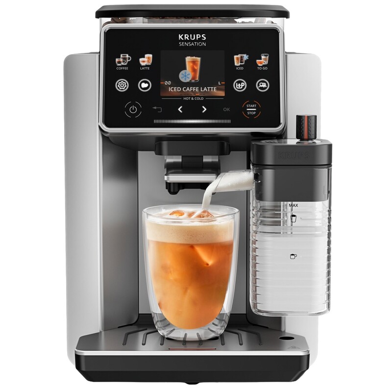 Кофемашина Krups Sensation Elite Hot & Cold EA918GE0