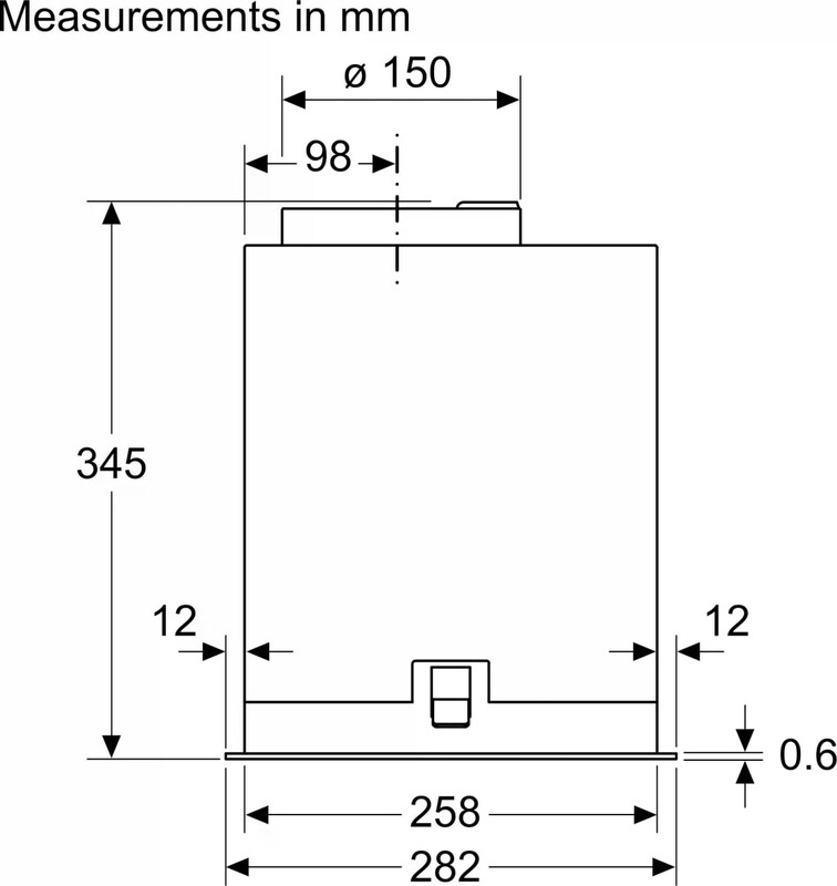 Витяжка Bosch DLN56AC60