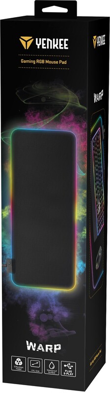 Ігрова поверхня Yenkee YPM 3006 Gaming RGB Warp (45015854)