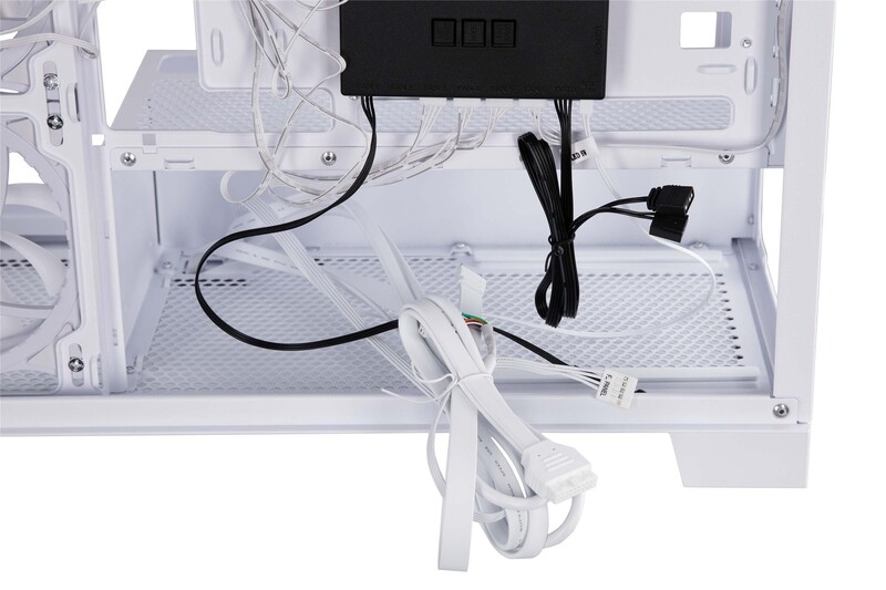 Корпус 2E Gaming Fantom GK701W White без БЖ