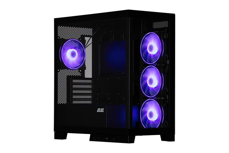 Корпус 2E Gaming Fantom GK701B Black без БЖ