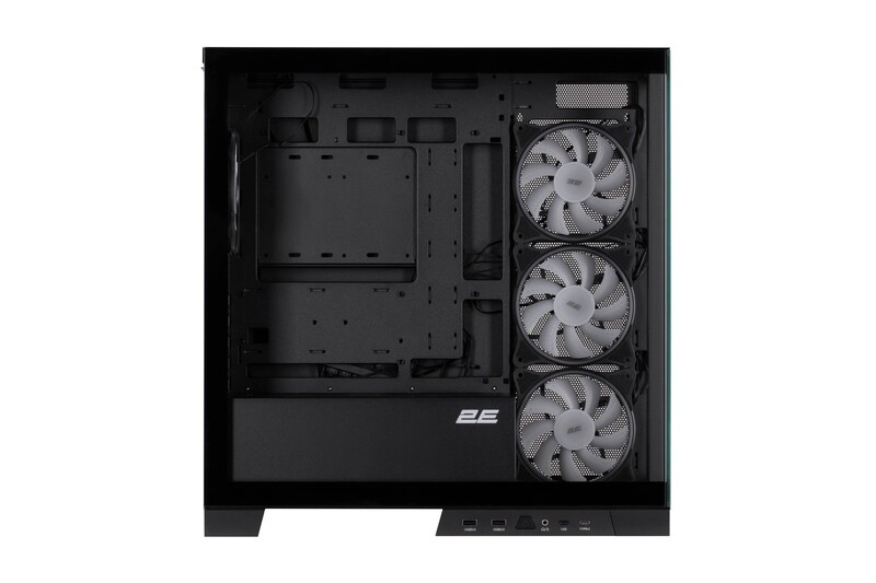 Корпус 2E Gaming Fantom GK701B Black без БЖ