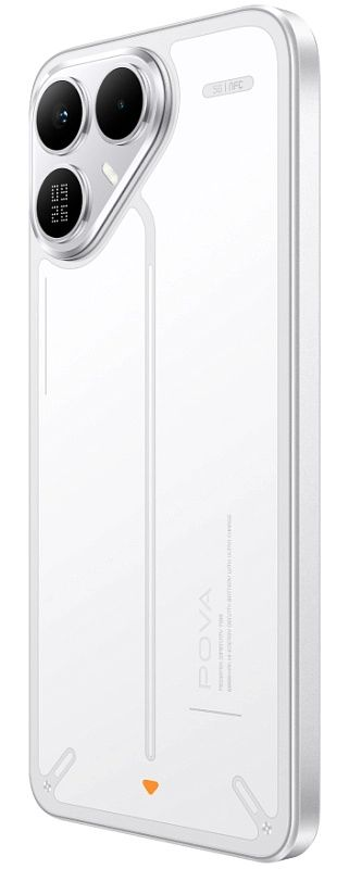 Смартфон Tecno Pova 8 5G (LK6) 8/128GB Arc White (4894947132292)