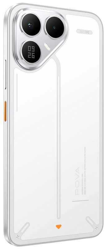 Смартфон Tecno Pova 8 5G (LK6) 8/128GB Arc White (4894947132292)