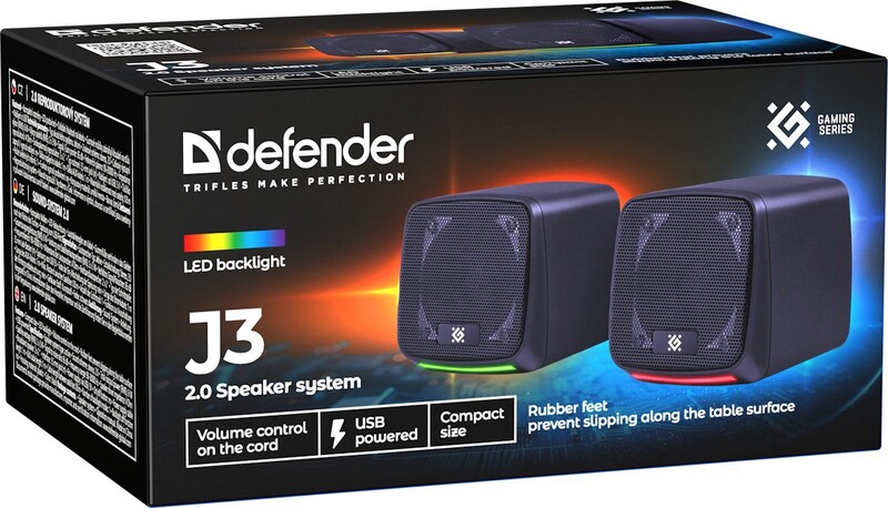Акустическая система Defender J3 Black (65963)