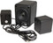 Фото - Акустическая система Esperanza Speakers 2.1 USB-C Cancan Black (EP153) | click.ua