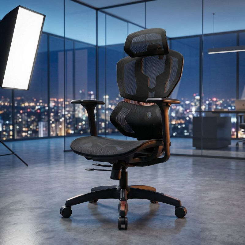 Крісло для геймерів AGN AGN09-8 Black/Orange