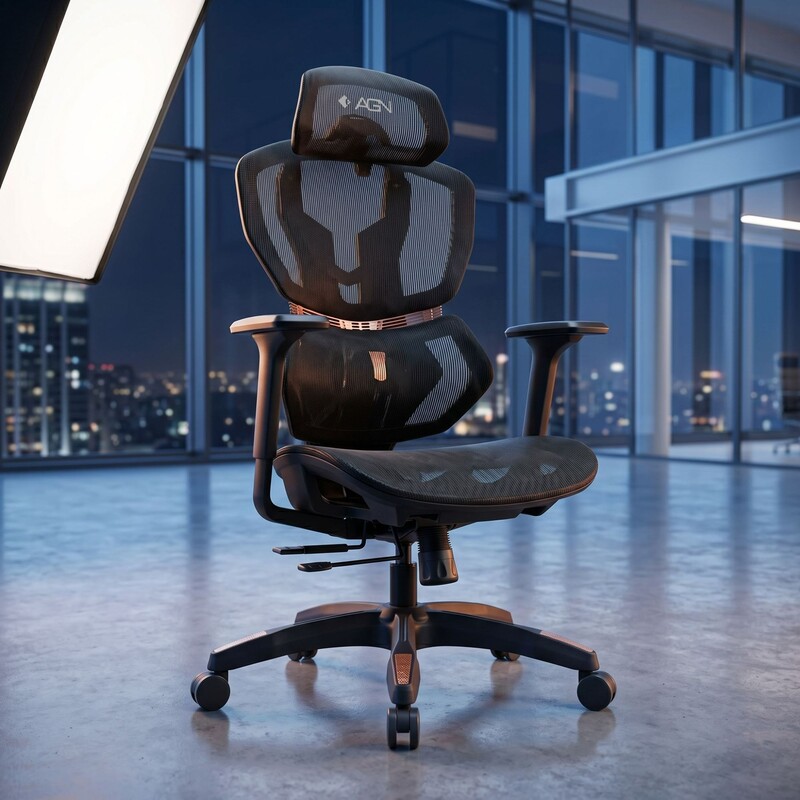 Крісло для геймерів AGN AGN09-8 Black/Orange