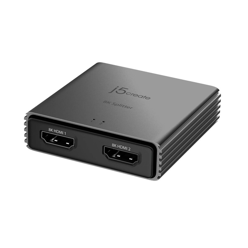 Адаптер J5create HDMI - 2 HDMI (F/F) Black (JDSH812-N)
