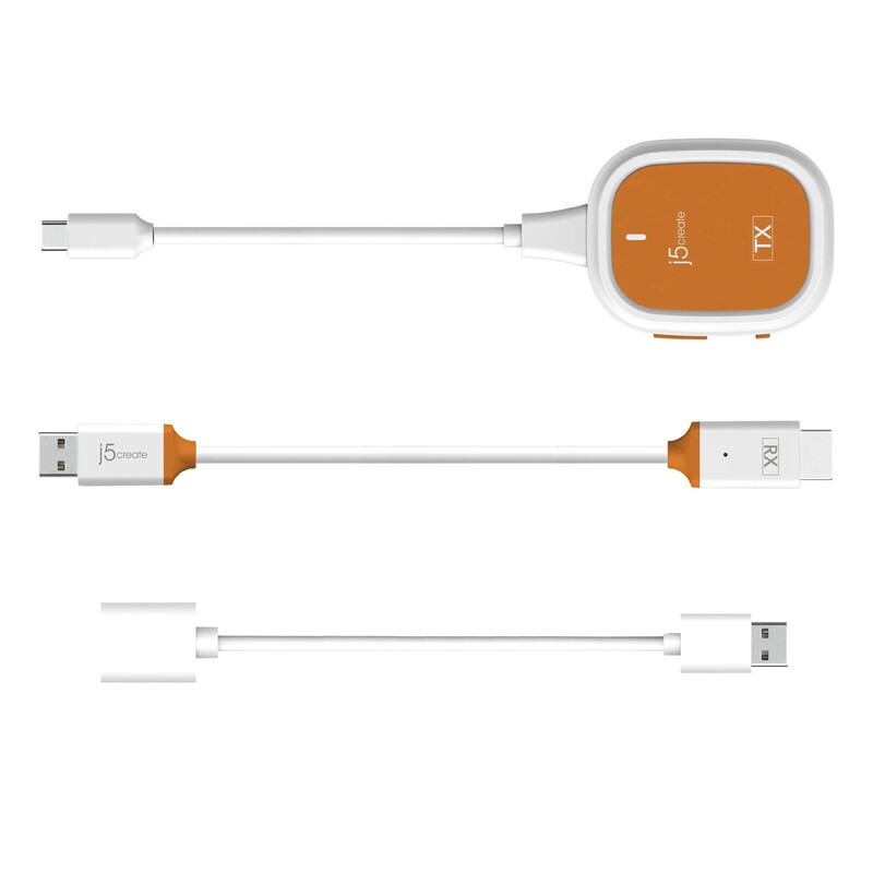 Удлинитель J5create USB-C на HDMI до 15 м (JVAW61-N)