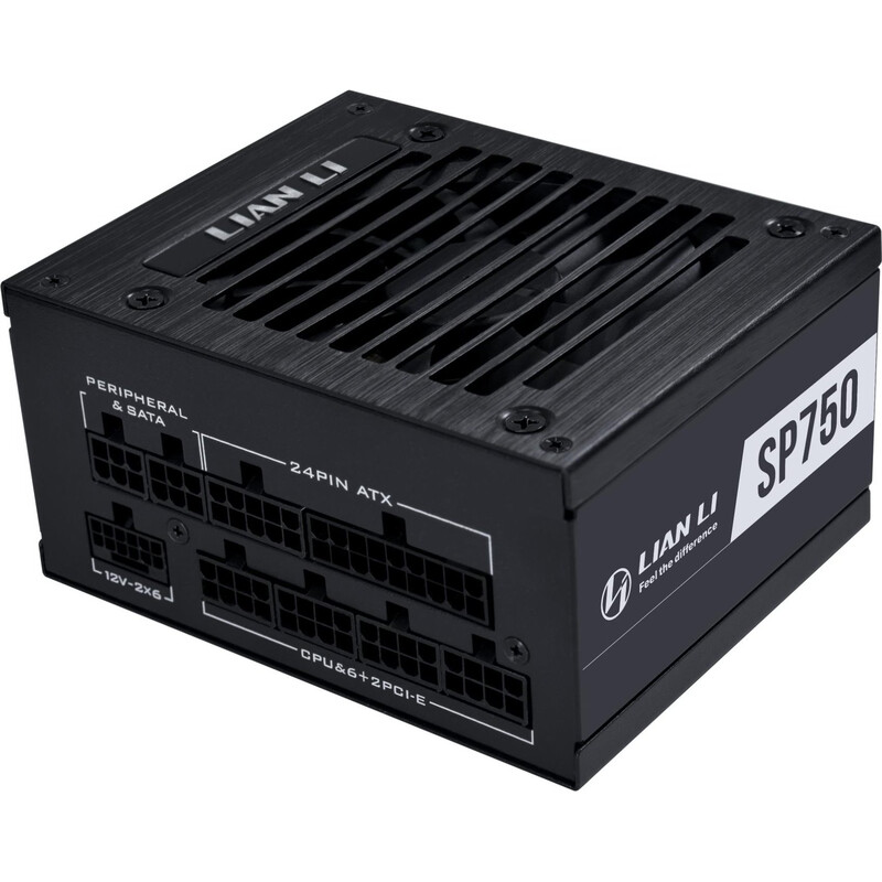 Блок питания Lian Li SP750G 80 Plus Gold Black (G9P.SP0750G.B000.EU)